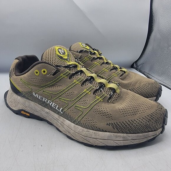 Merrell Moab Flight Incense Mens 12 Tan Outdoor Trail Hiking Shoes J066743 - Picture 1 of 13